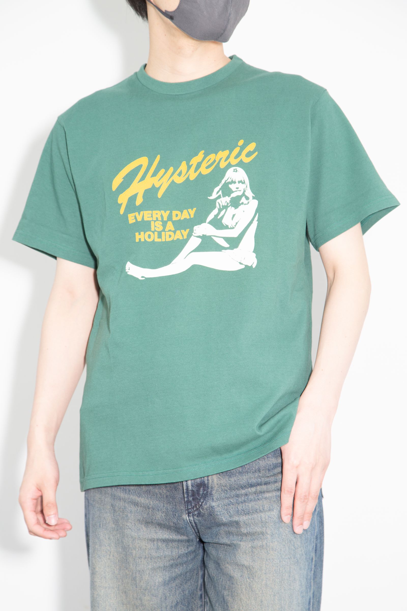 EVERY DAY HOLIDAY Tシャツ / グリーン