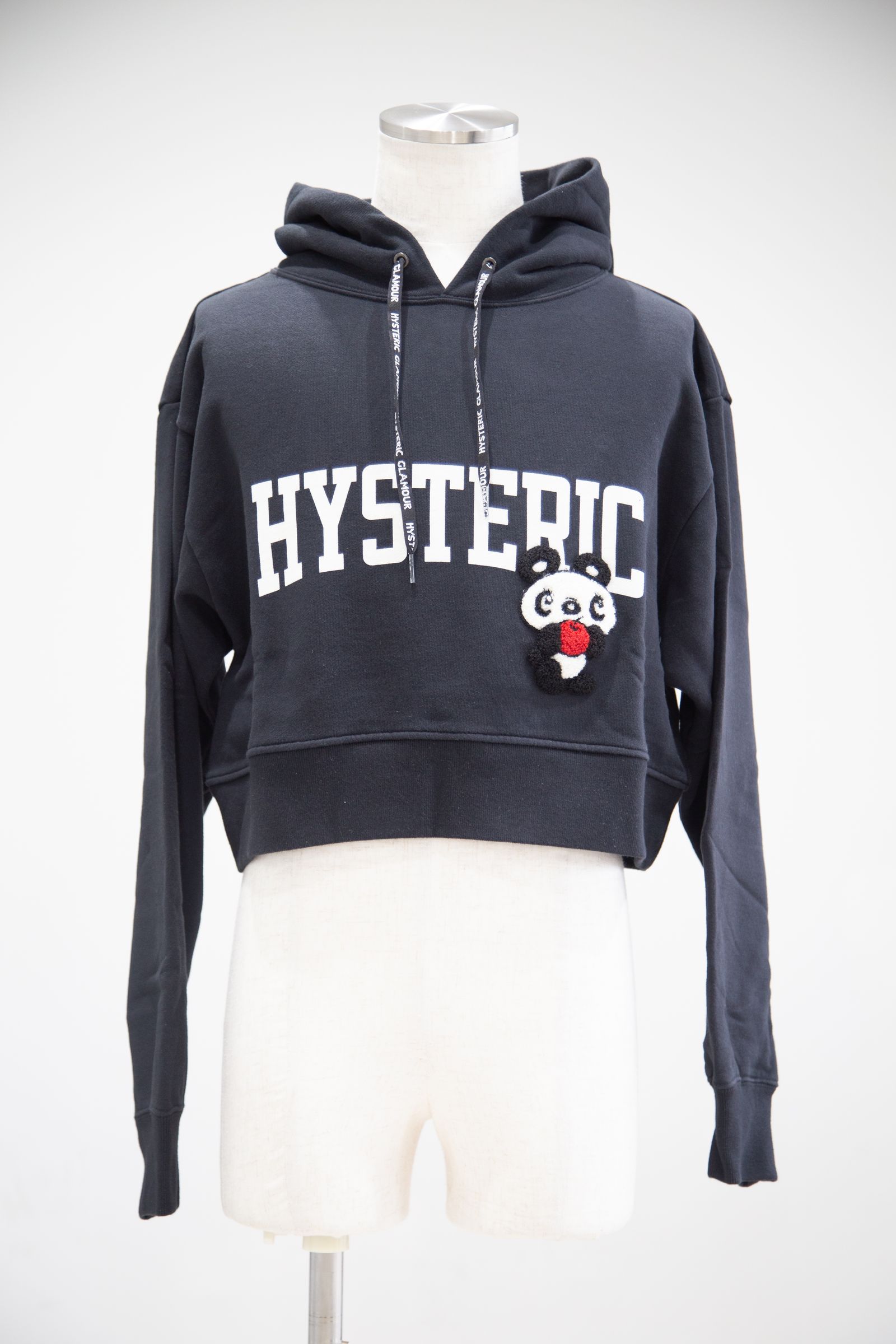 HYSTERIC GLAMOUR パーカー ビッグロゴ刺繍ワッペン 美品！ - パーカー