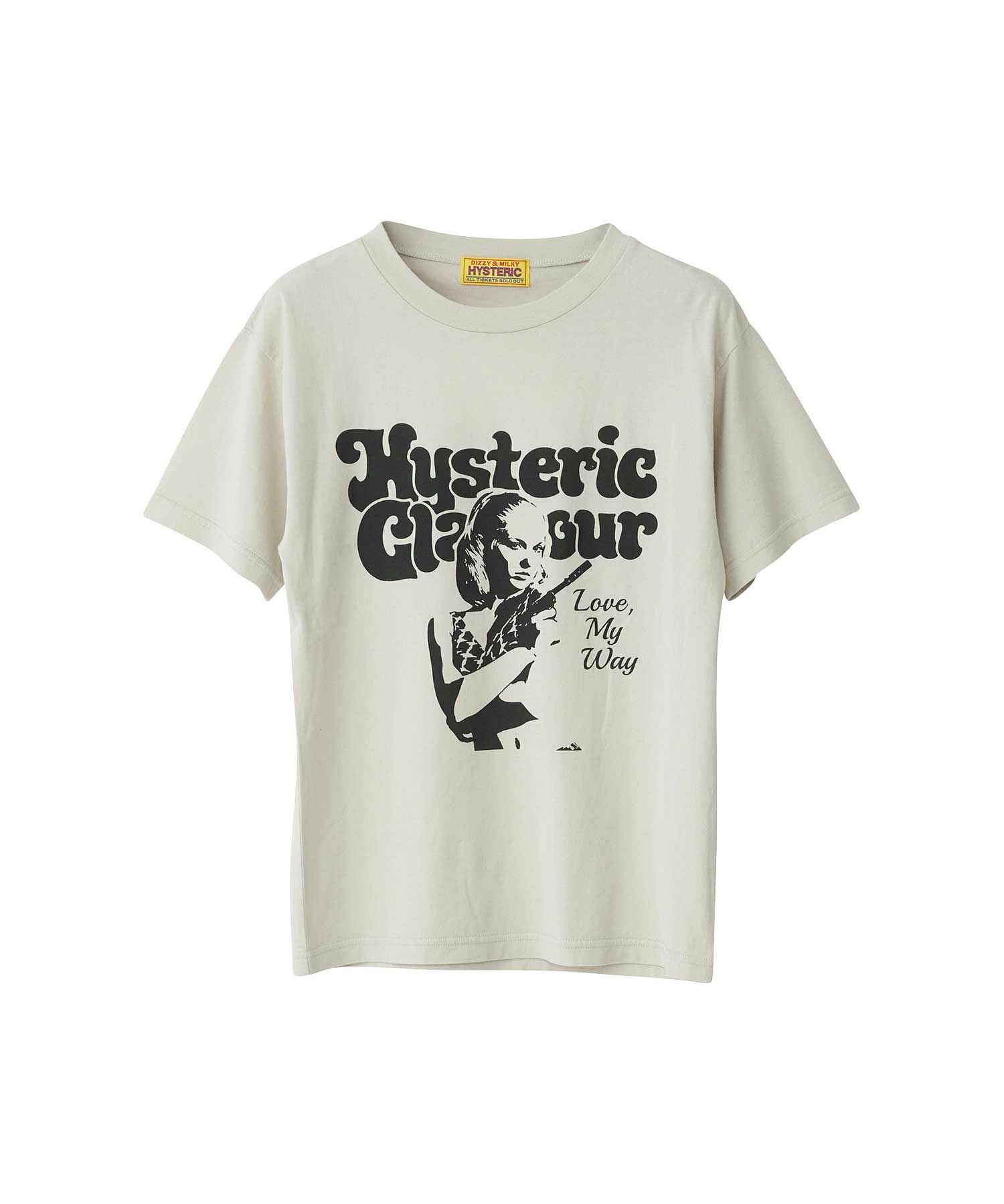 LOVE MY WAY Tシャツ / ベージュ