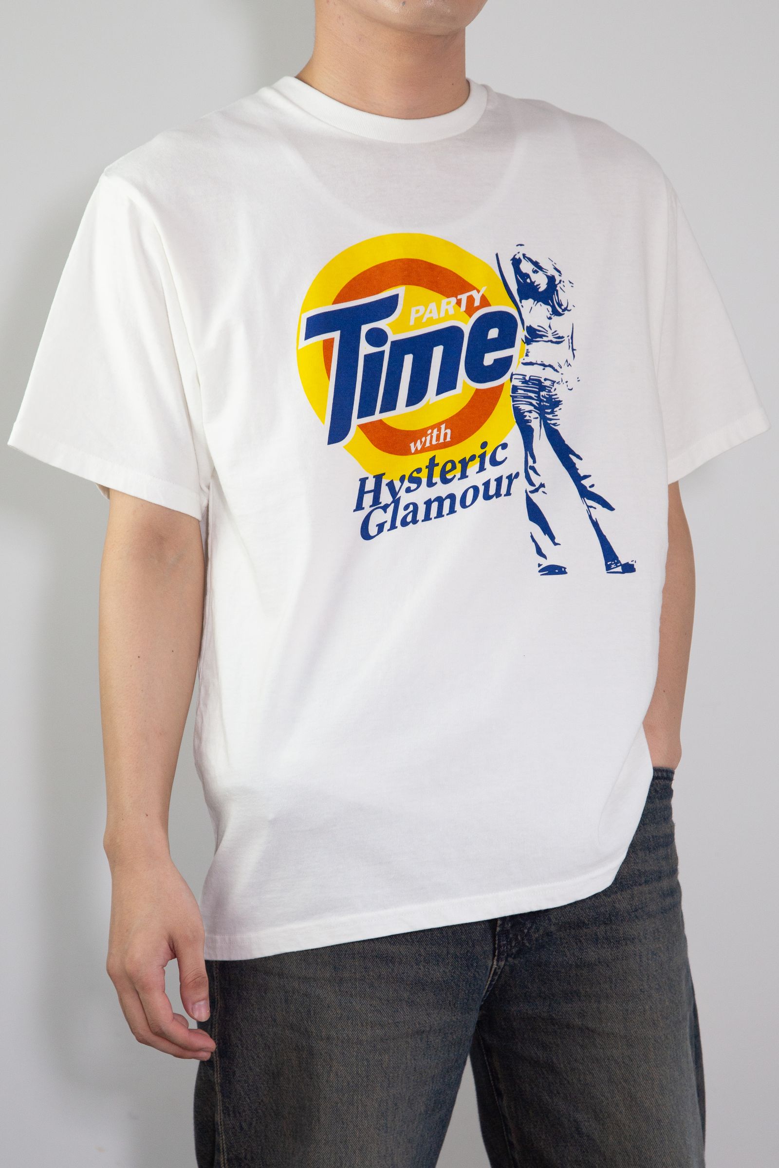 PARTY TIME Tシャツ / ホワイト
