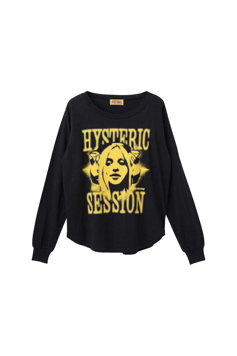 HYSTERIC SESSION Tシャツ / ブラック