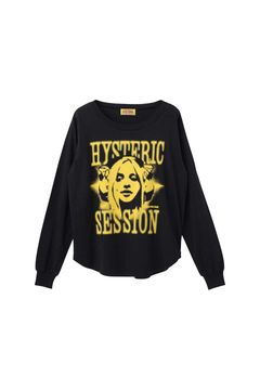 HYSTERIC SESSION Tシャツ / ブラック