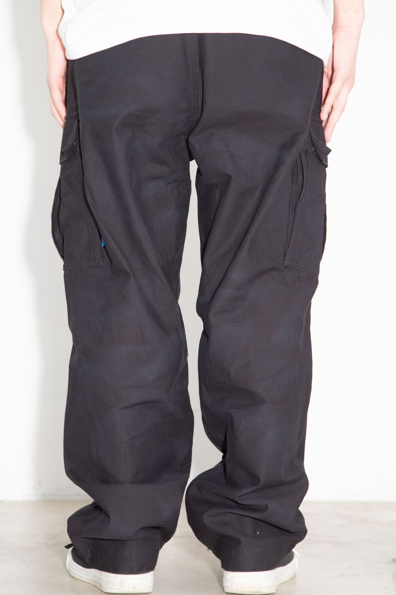 6-POCKET ARMY BAGGY PANTS / ブラック