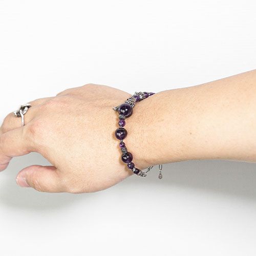 アメジストブレスレット A / AMETHYST BRACELET / A
