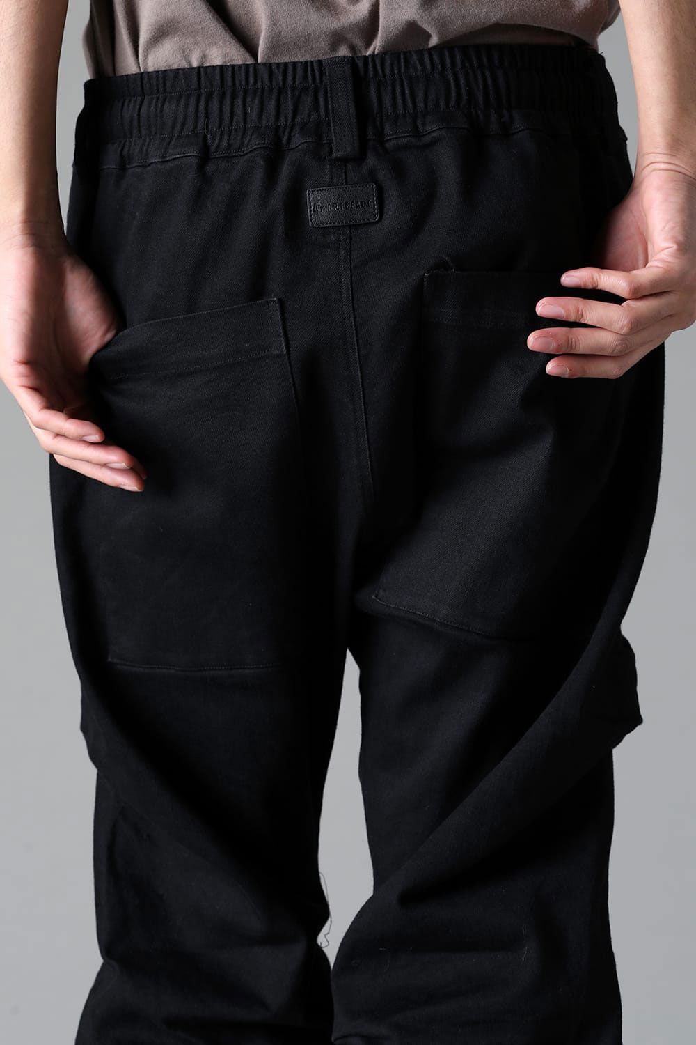 ブーツカットタックパンツ / BOOTS CUT TUCK PANTS / ブラック / ag-8060-2