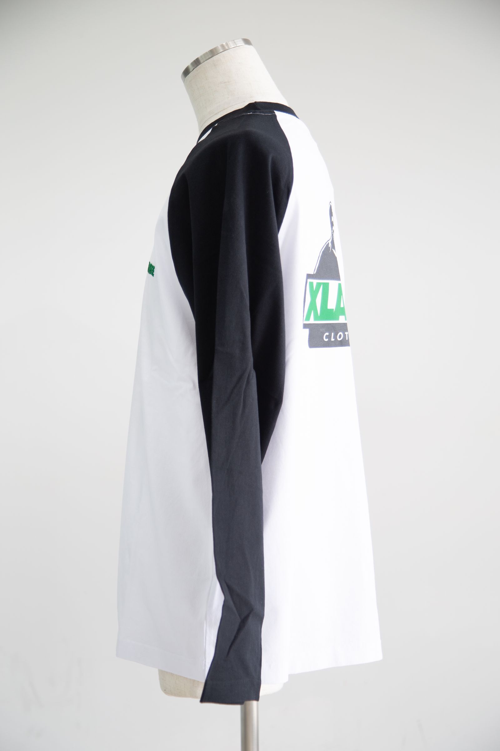 SLANTED OG RAGLAN L/S TEE / ブラック
