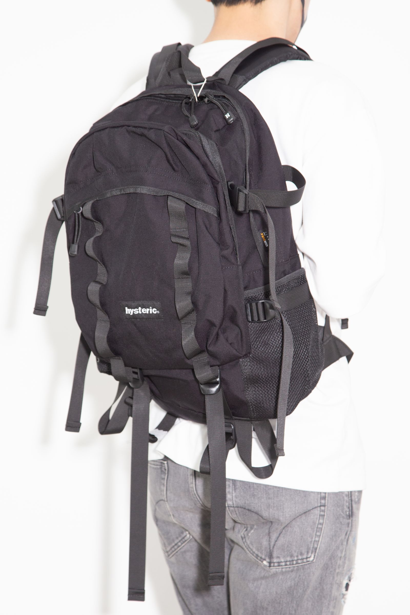 コーデュラ バッグパック / ブラック