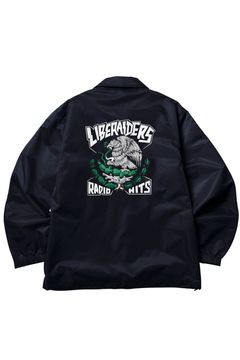 RADIO HITS COACH JACKET / ブラック