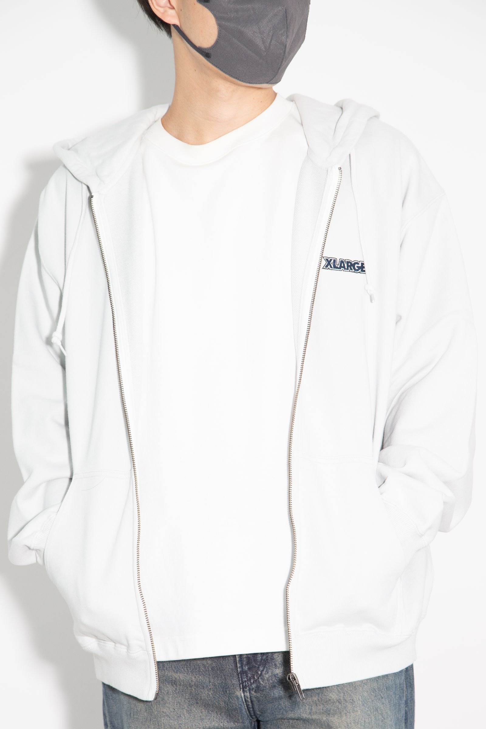 OLD OG ZIP HOODED SWEATSHIRT / グレー