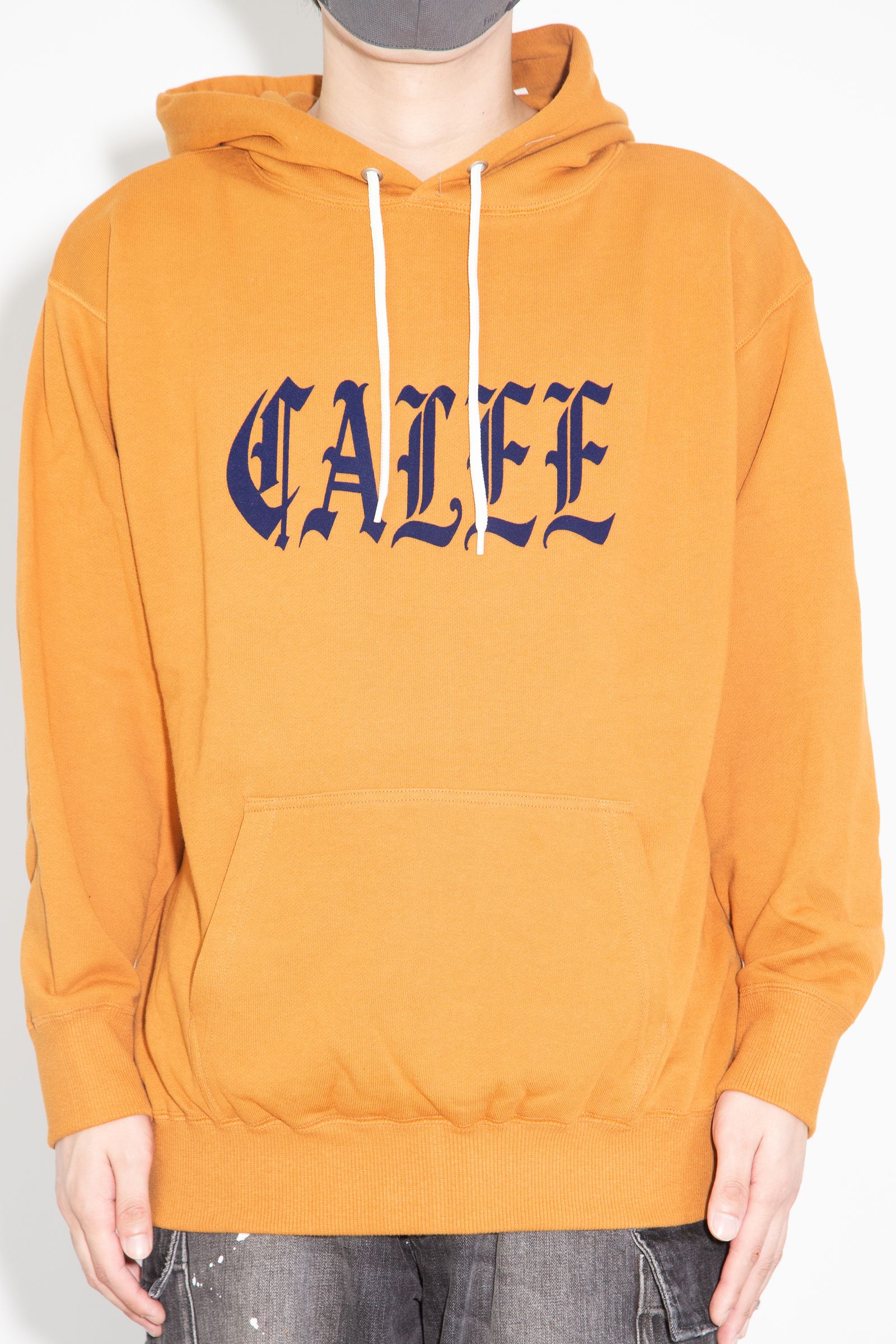 O/E LOGO PULLOVER HD / マスタード