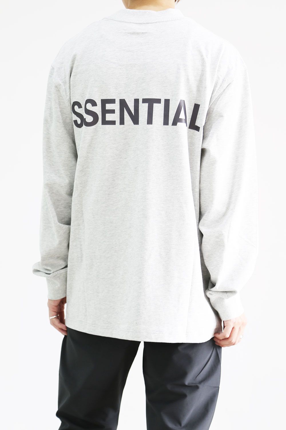 REFLECTOR LOGO L/S TEE / グレー