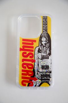 GUITAR GIRL ラメiPhoneカバー / イエロー
