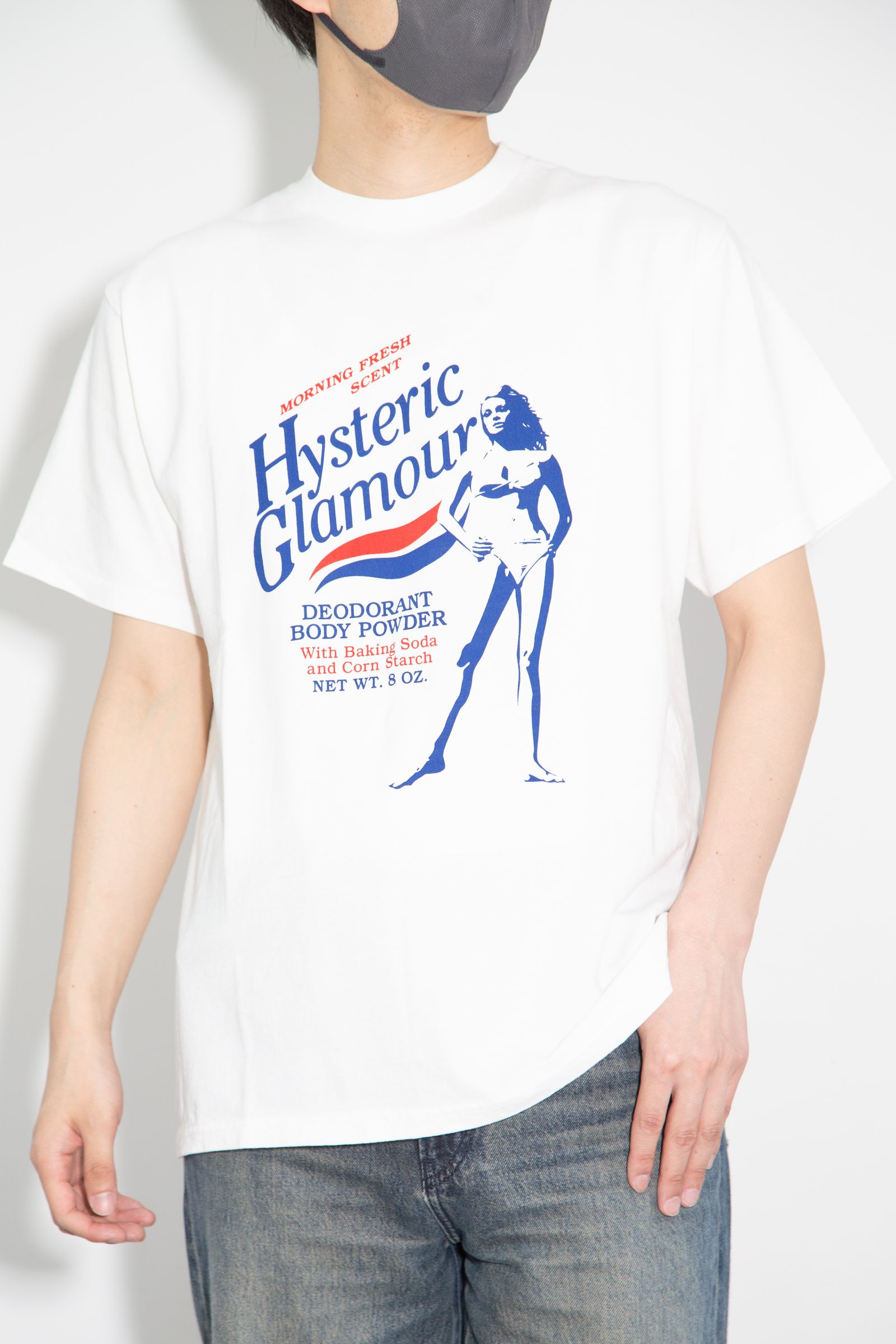 HYSTERIC BODY POWDER Tシャツ / ホワイト