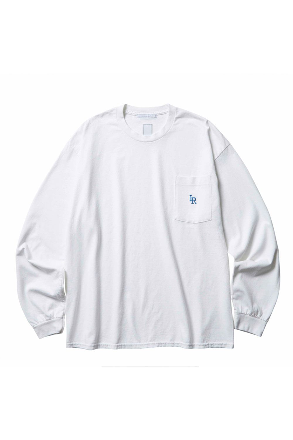 LR LOGO POCKET L/S TEE / ホワイト