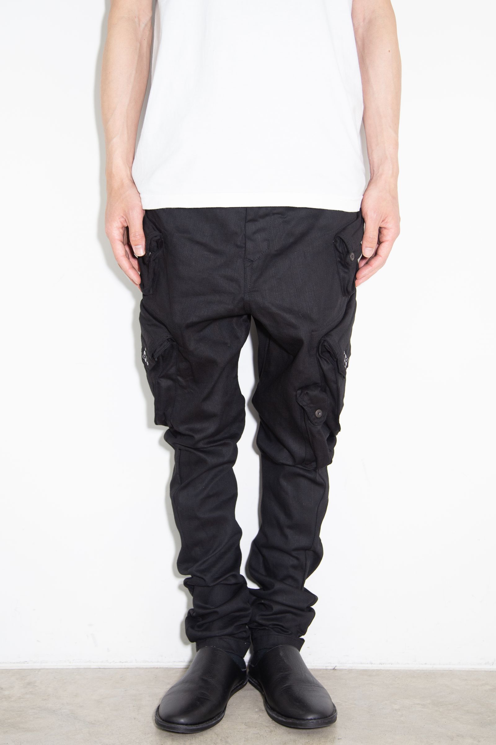 TROUSERS FOR MALE / ブラック