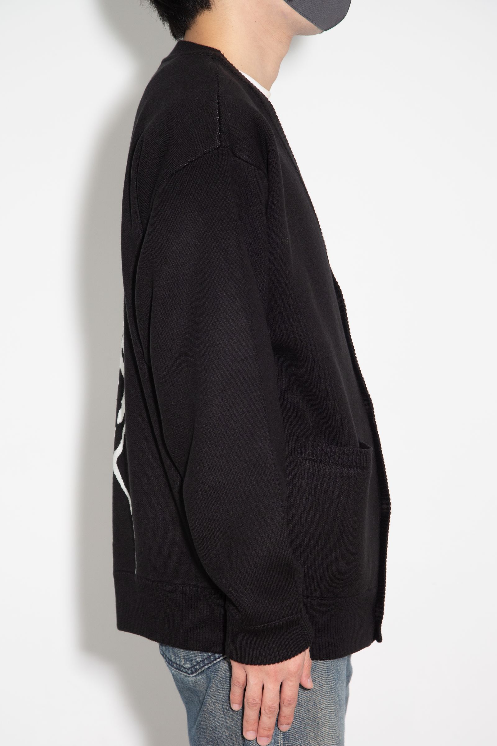 OG KNIT CARDIGAN / ブラック