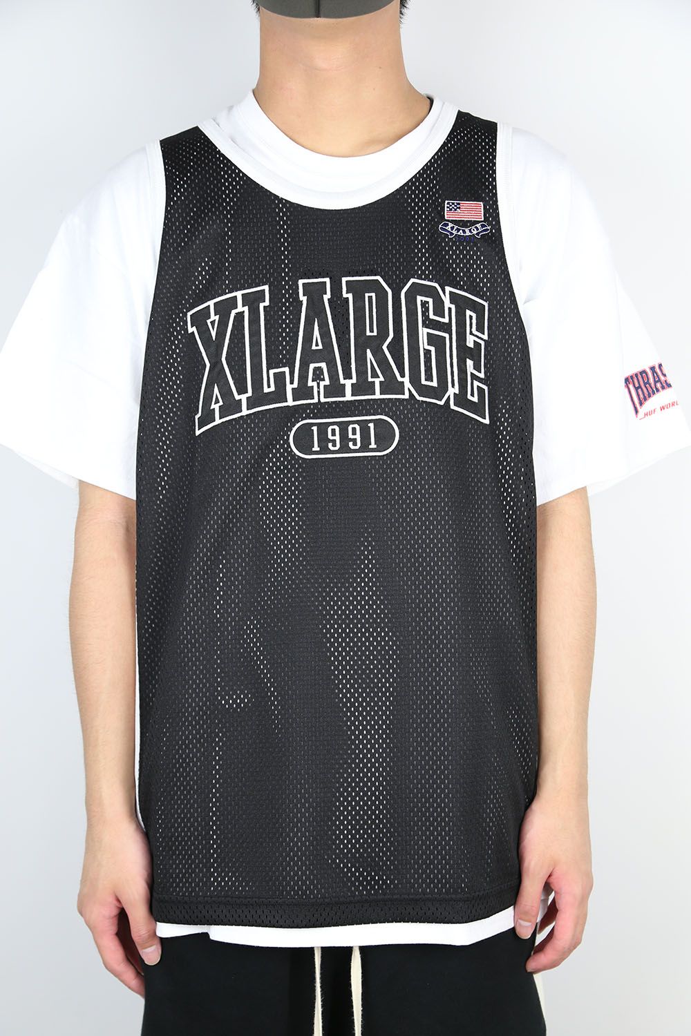 XLARGE - XL BASKETBALL JERSEY / ネイビー | Tempt