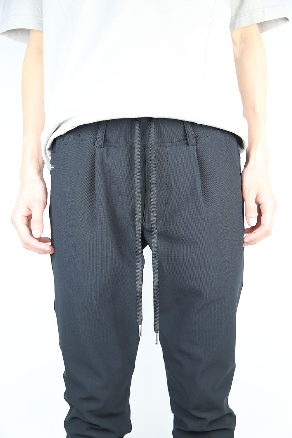 [ラスト1点 サイズ3] CHRIS EASY TUCK PANTS / ブラック