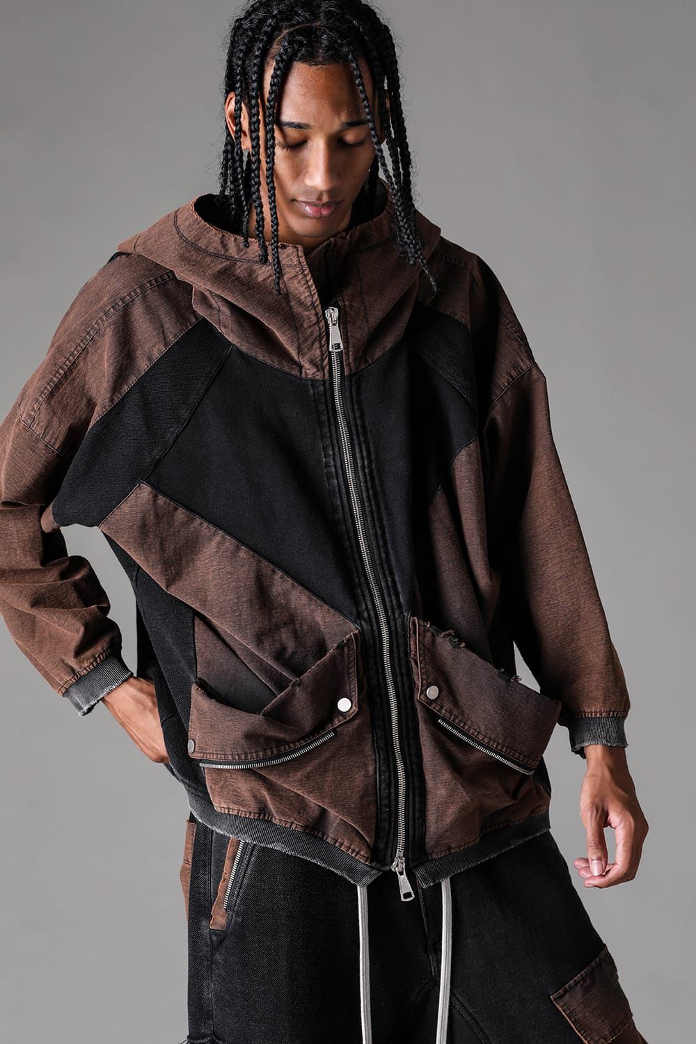 Vintage Hoodie Jumbo Blouson