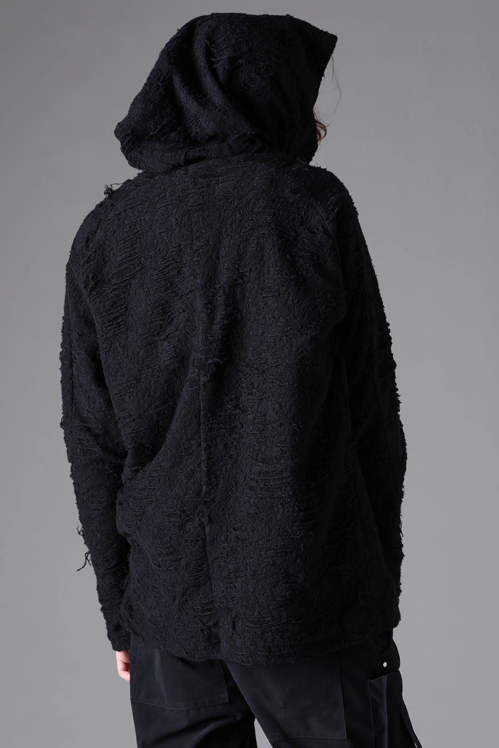 Twisted-Hood Pullover