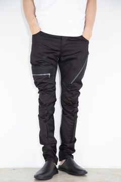 COTTON STRETCH SATIN / ブラック