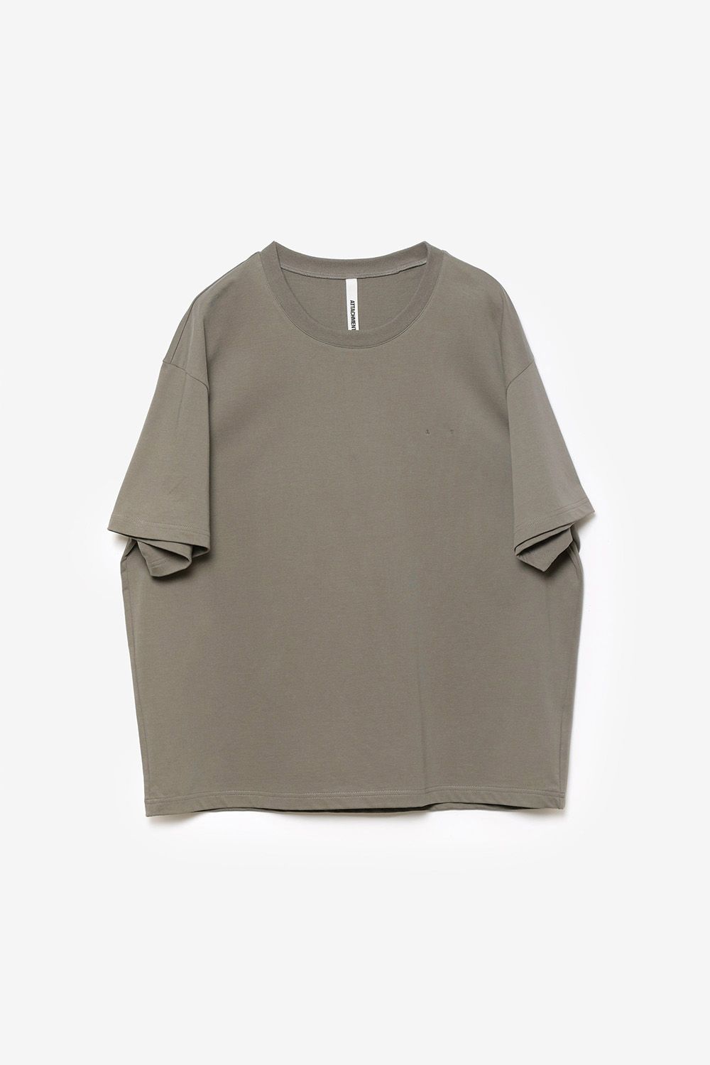 スヴィンジャージー ロゴ刺繍S/S Tシャツ / グレー