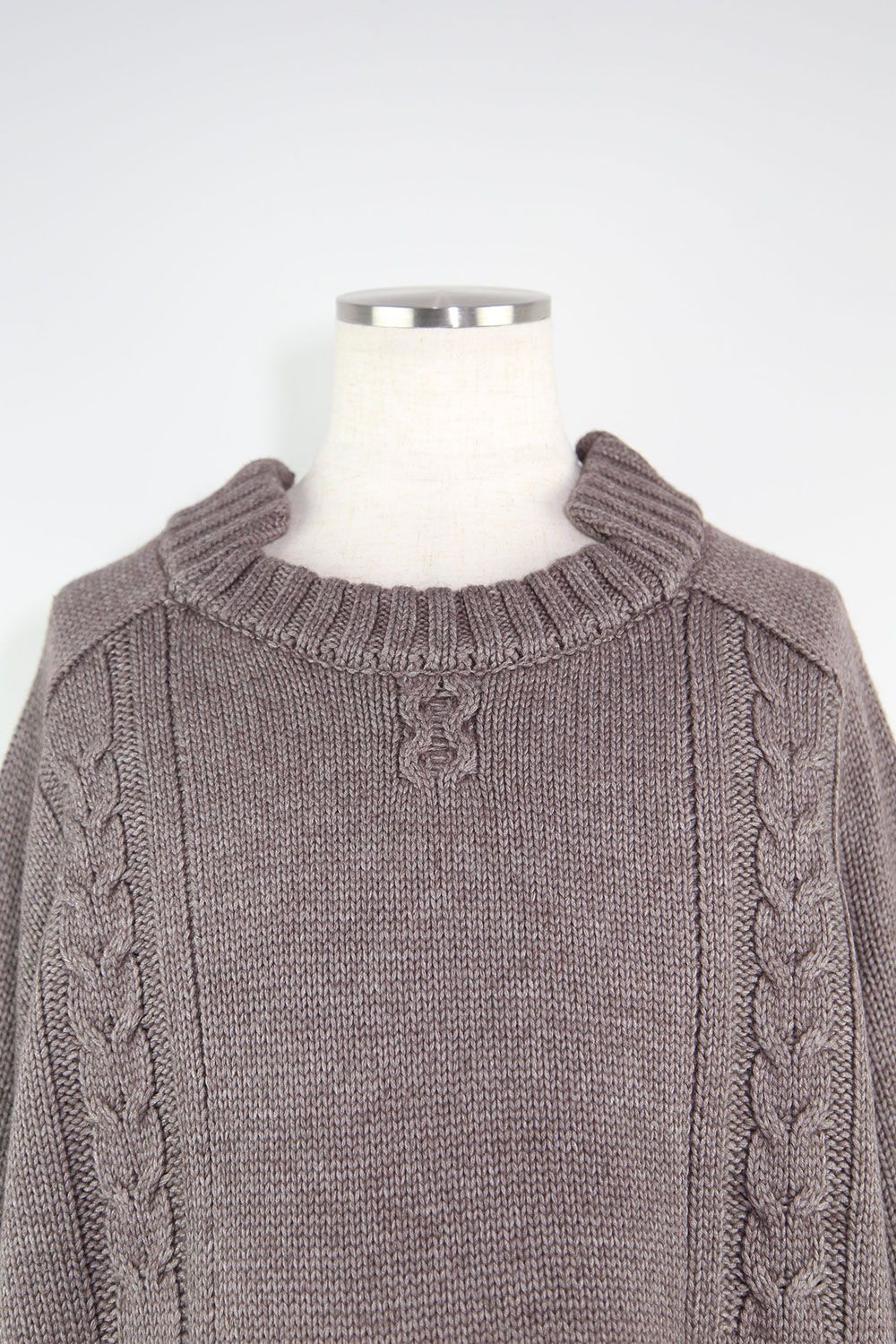 ローゲージニットプルオーバー / Low Gauge Knit Pullover / グレー