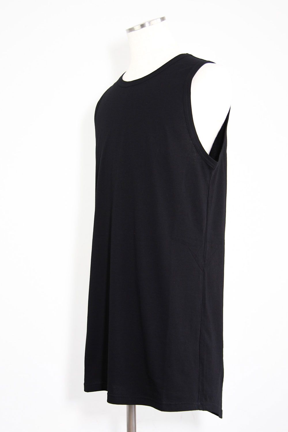 ロングタンクトップ / Long Tank Top / ブラック / ag-6083-1