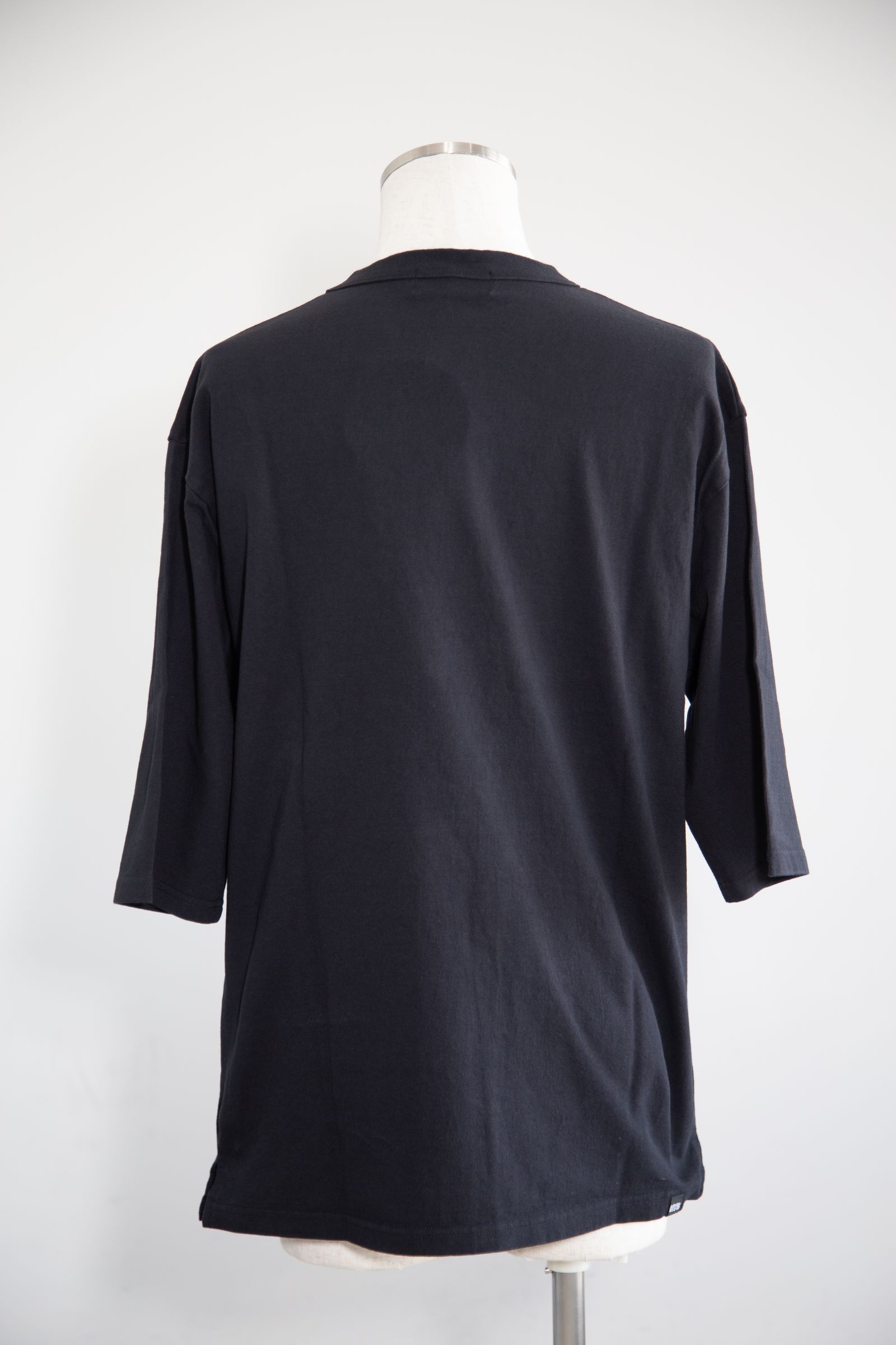 GOOD DAY 五分袖Tシャツ / ブラック