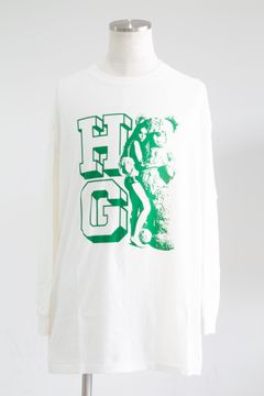 HG WOMAN BEAR オーバーサイズTシャツ / ホワイト