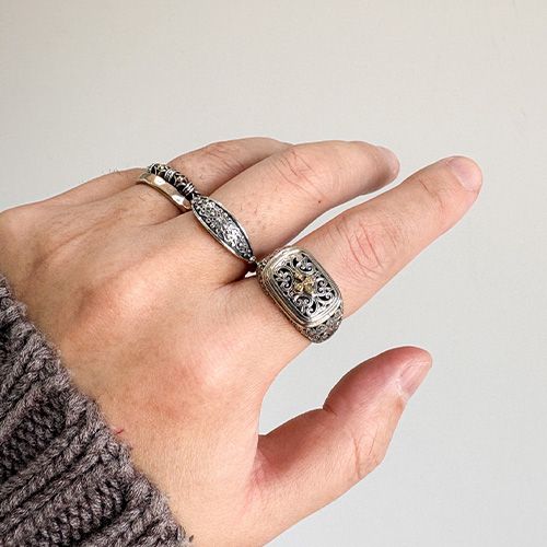 Aretousa Ring in Sterling Silver / GR135