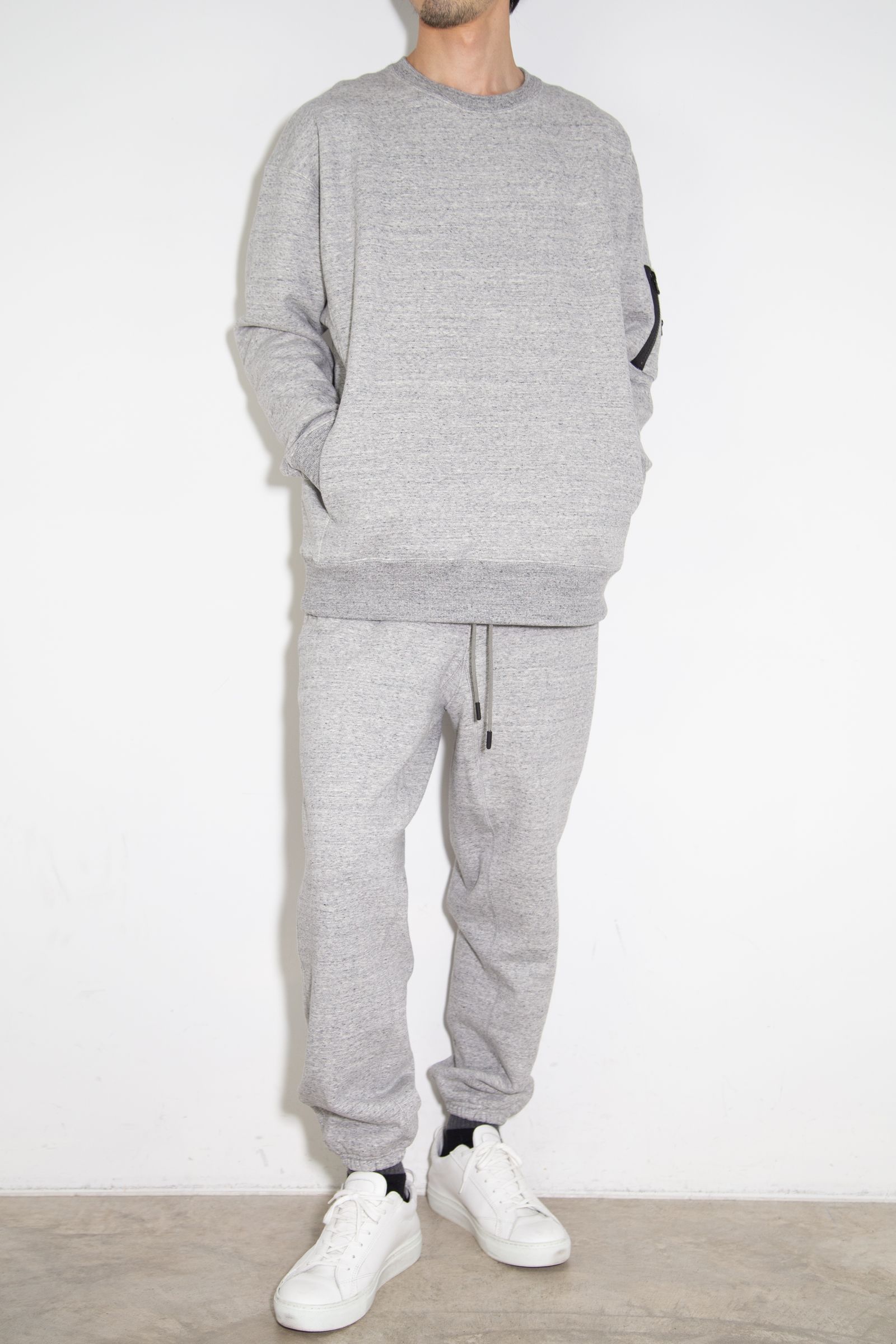 junhashimoto - JH+ RELAX SWEAT CREW / グレー | Tempt