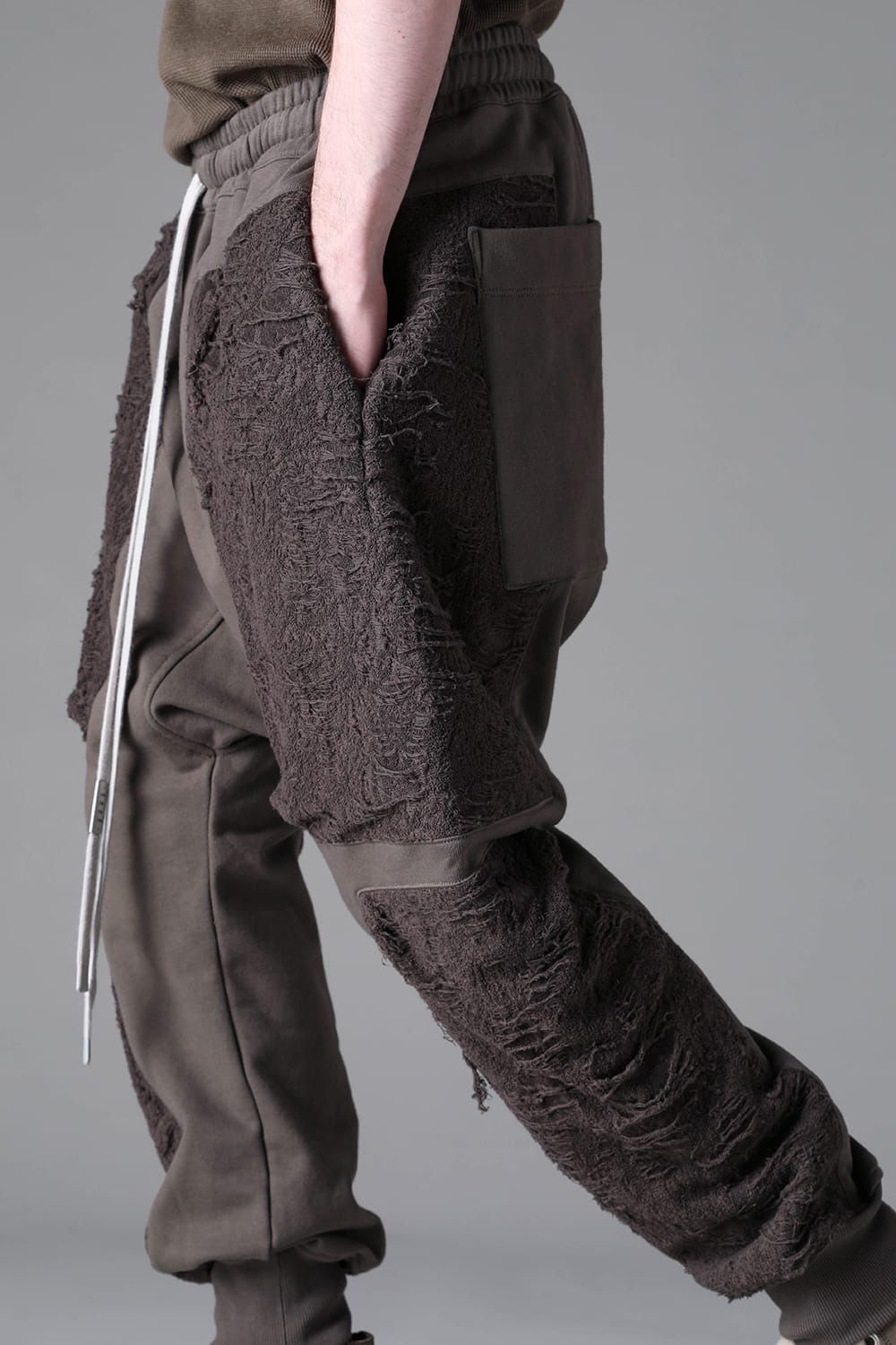 Paneled Sarouel Easy Pants