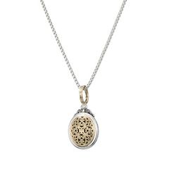 Mediterranean Small Oval Pendant / GP041