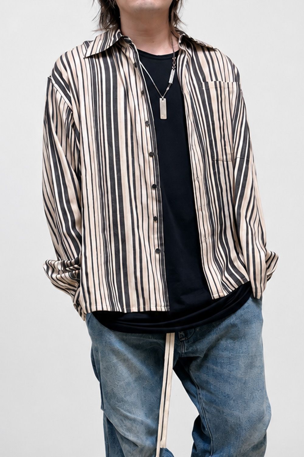 Striped Oversized Shirt