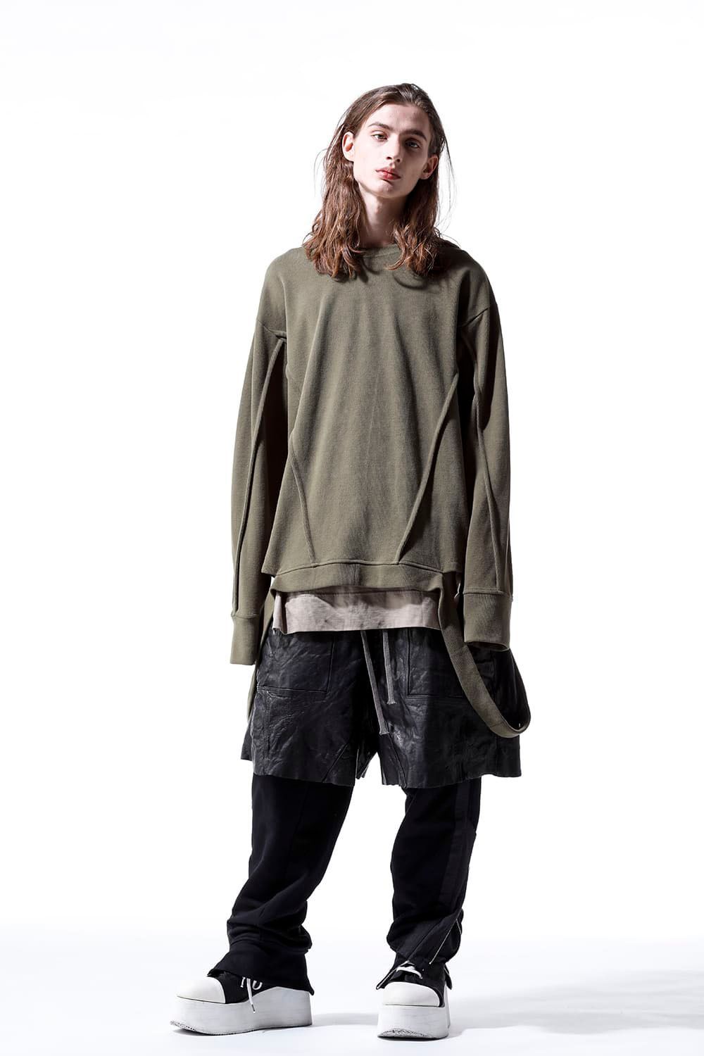 ニット/セーターA.F.ARTEFACT Crew Neck Knit Pullover - www