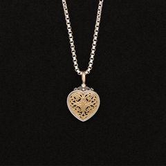 Mediterranean Heart Pendant / GP026