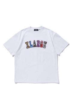 MIXED LOGO S/S TEE / ホワイト