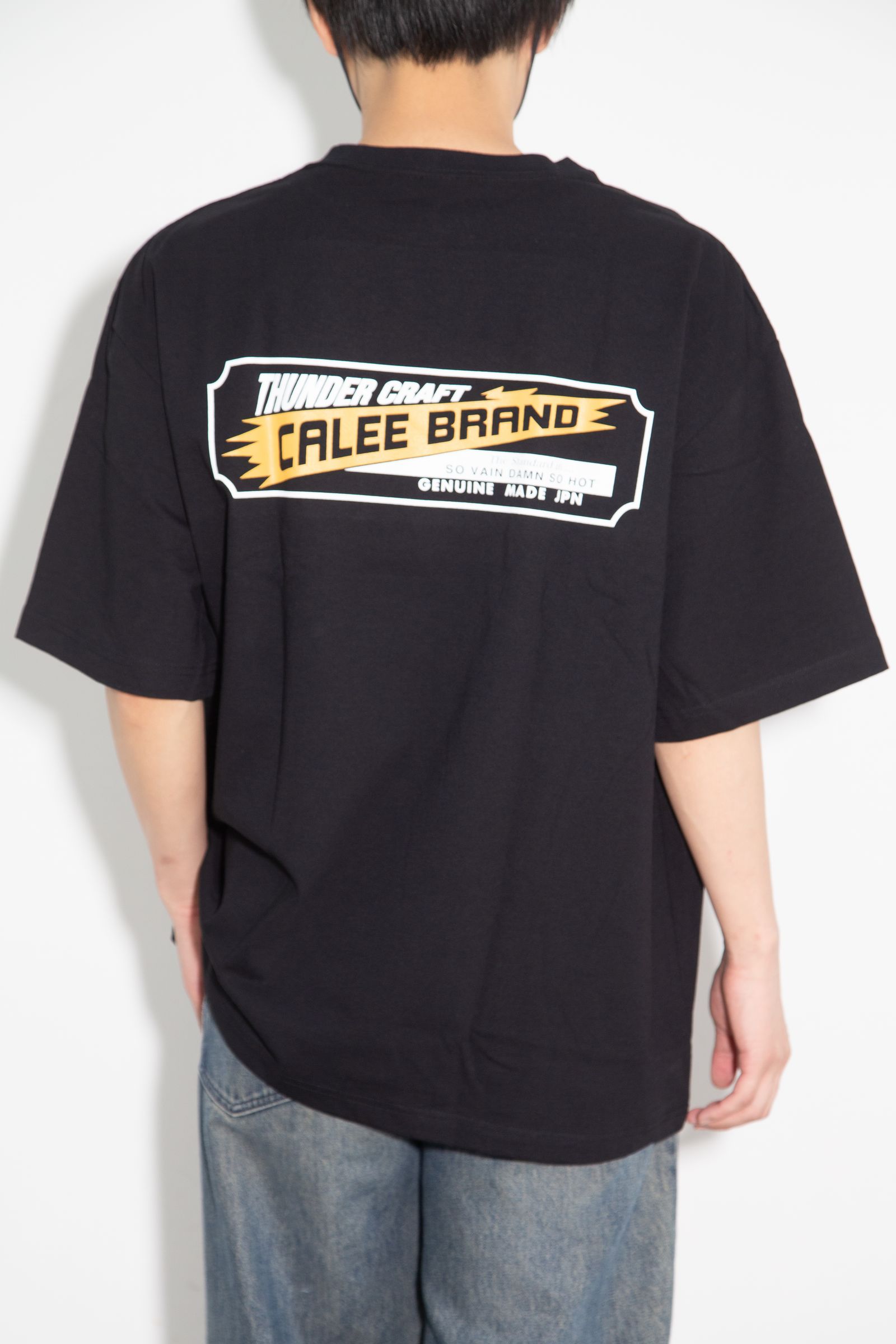 VINTAGE TYPE THUNDER CRAFT POCKET TEE / ブラック