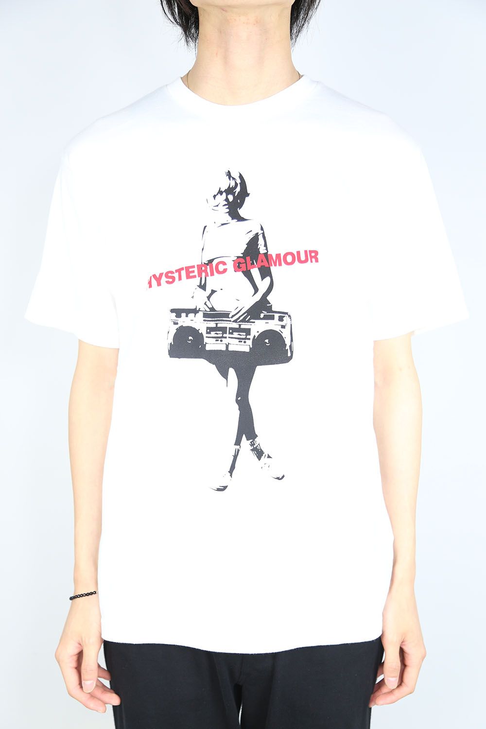 HYSTERIC GLAMOUR - KILLING MUSIC Tシャツ / ホワイト | Tempt