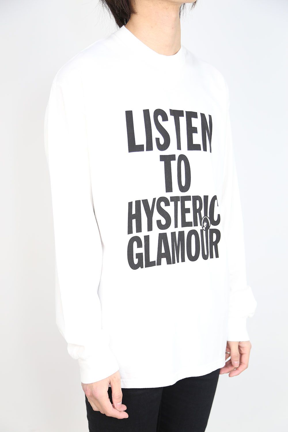 LISTEN TO HG Tシャツ / ホワイト