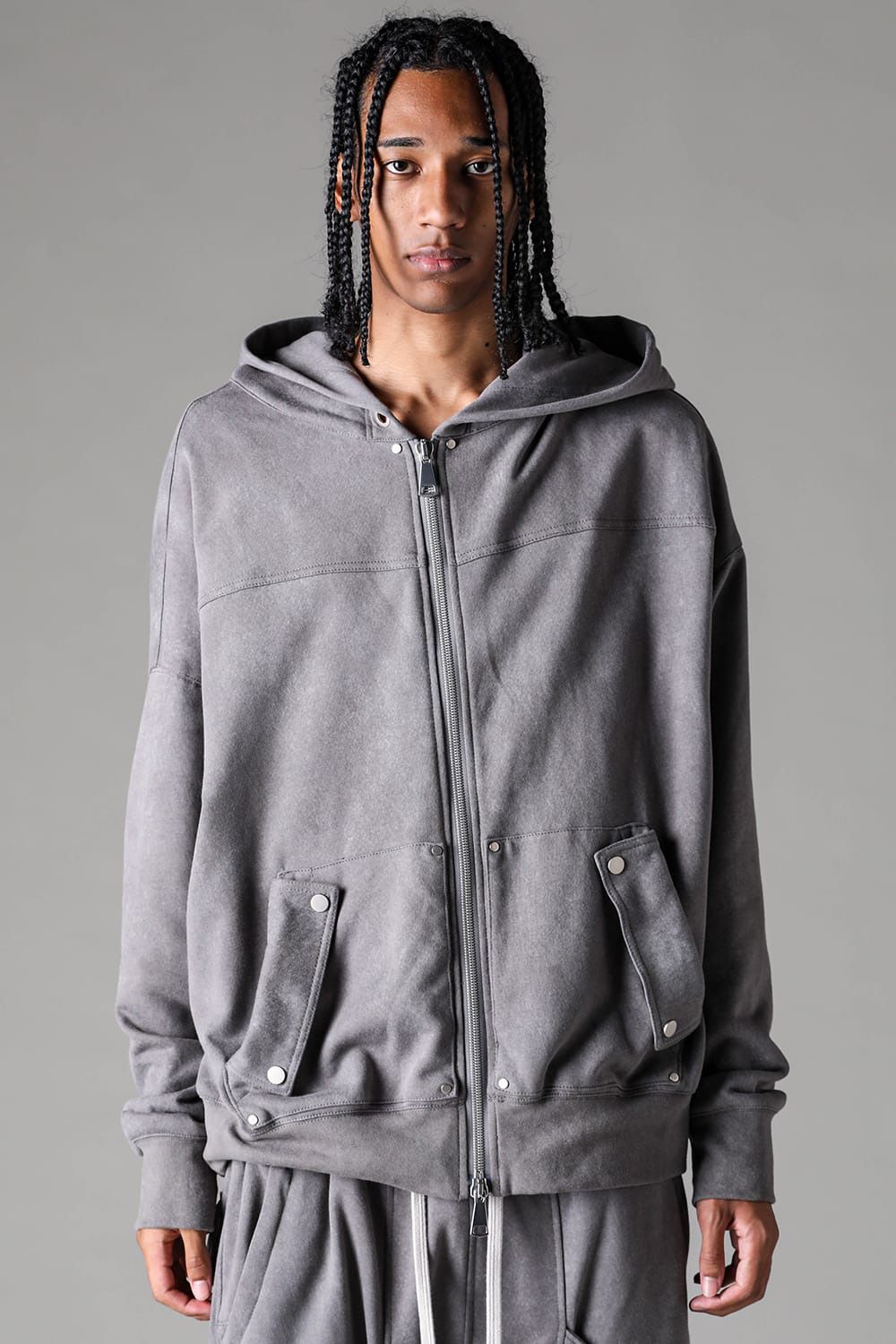 French Terry Zip Hoodie