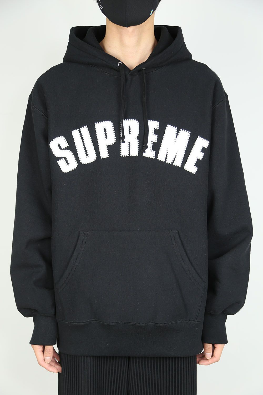 Supreme - PEARL LOGO HOODED SWEATSHIRT / グレー | Tempt