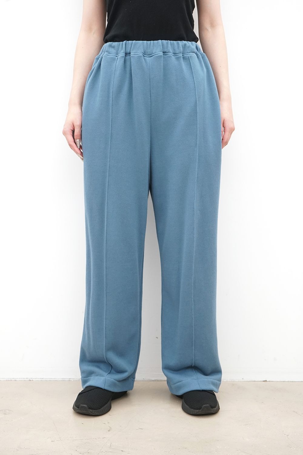 Center-Crease Straight Easy Sweat pants