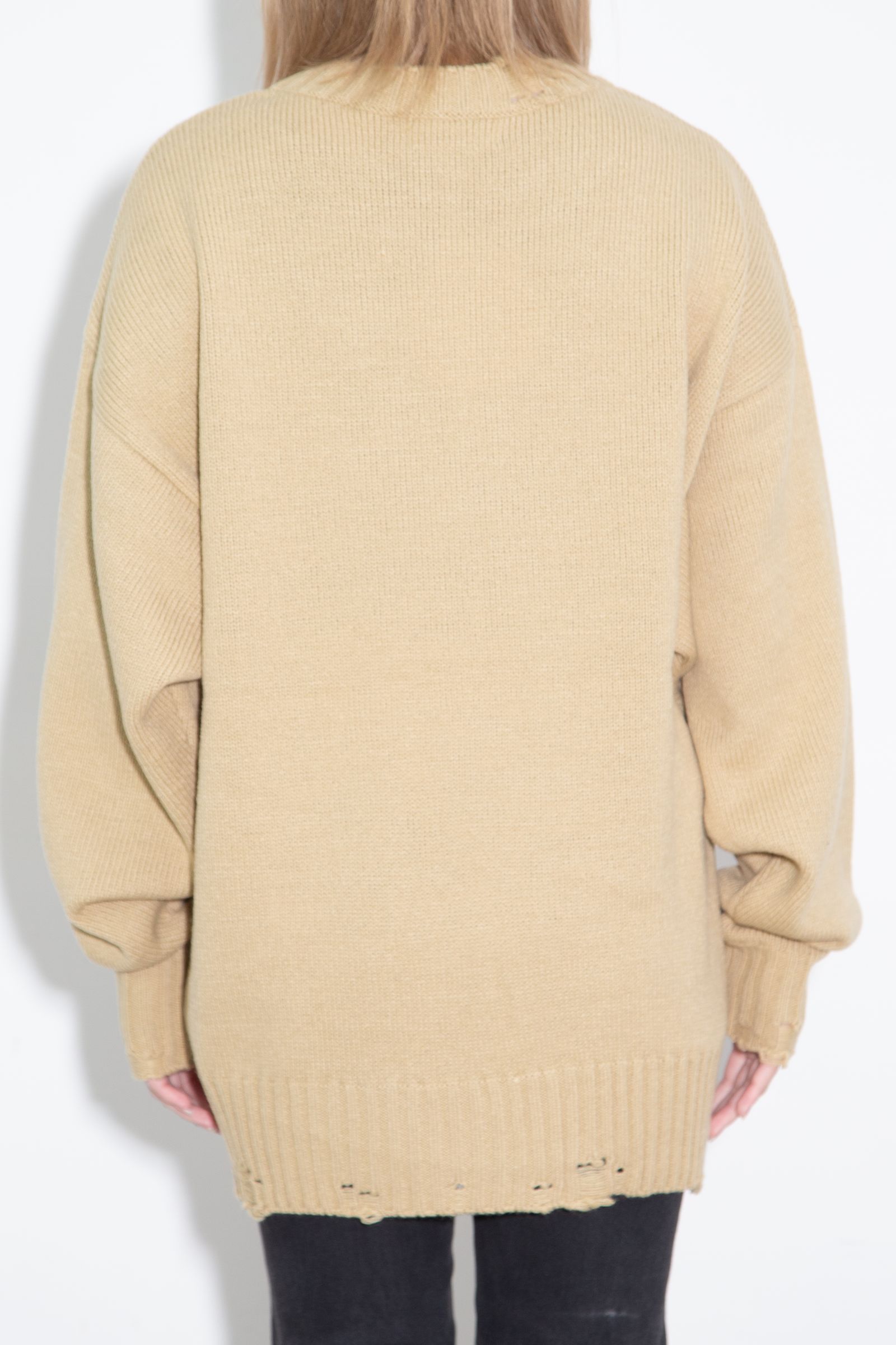 DIZZY&MILKY クラッシュセーター / ベージュ