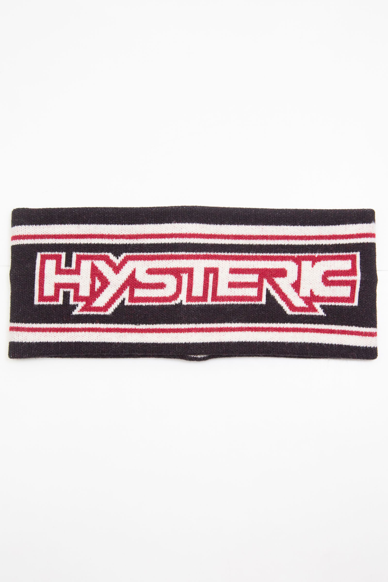 HYSTERIC SPORTS ジャガードヘッドバンド / ブラック