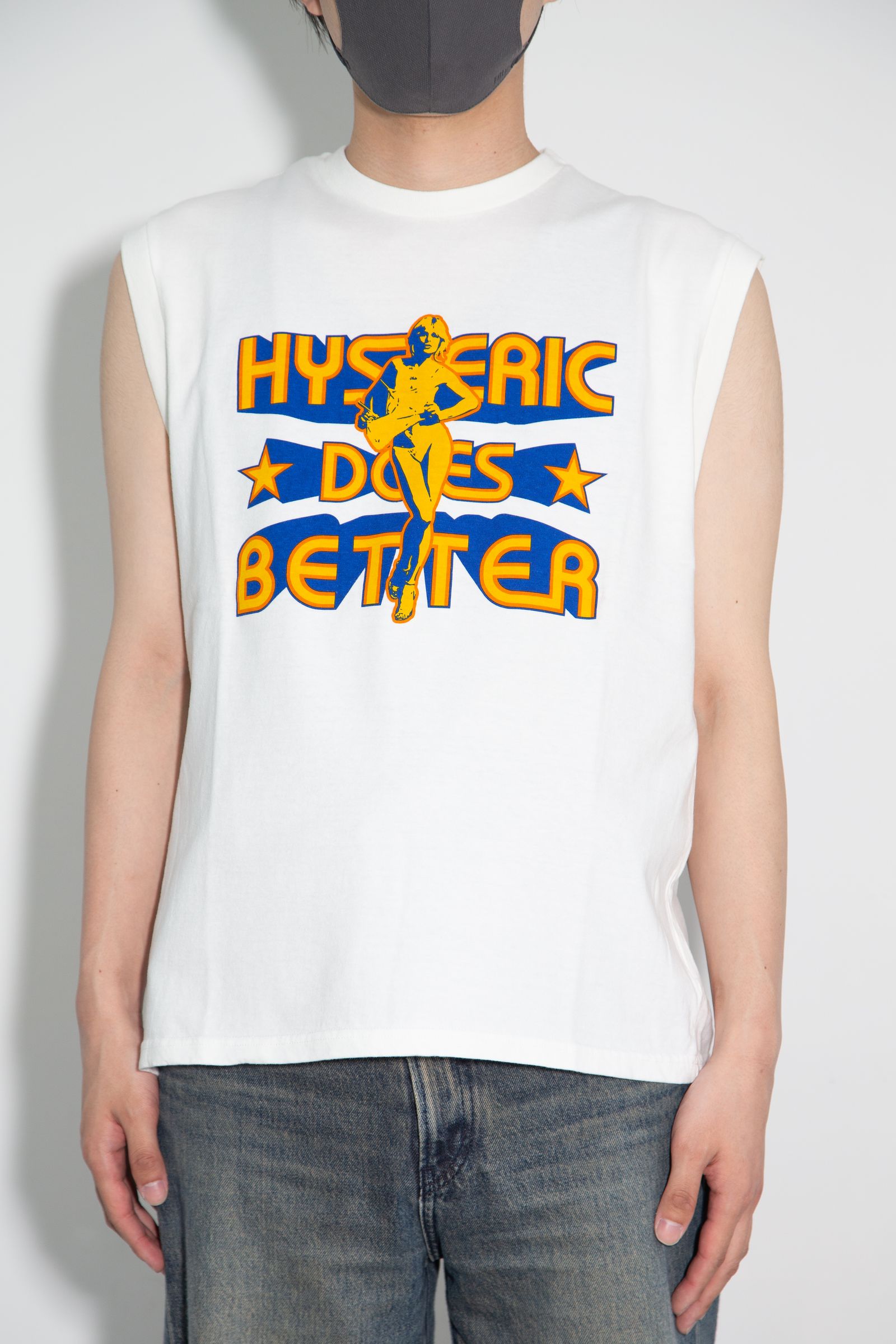 HYSTERIC DOES BETTER ノースリーブTシャツ / ホワイト