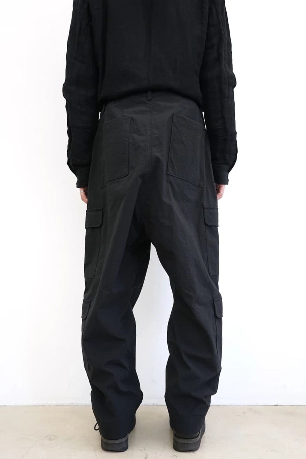 Water-repellent Drop Crotch Pants