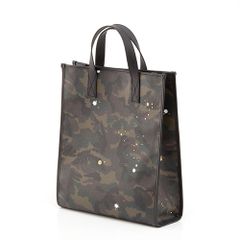 タテ型トートバッグ MM / カーキカモ