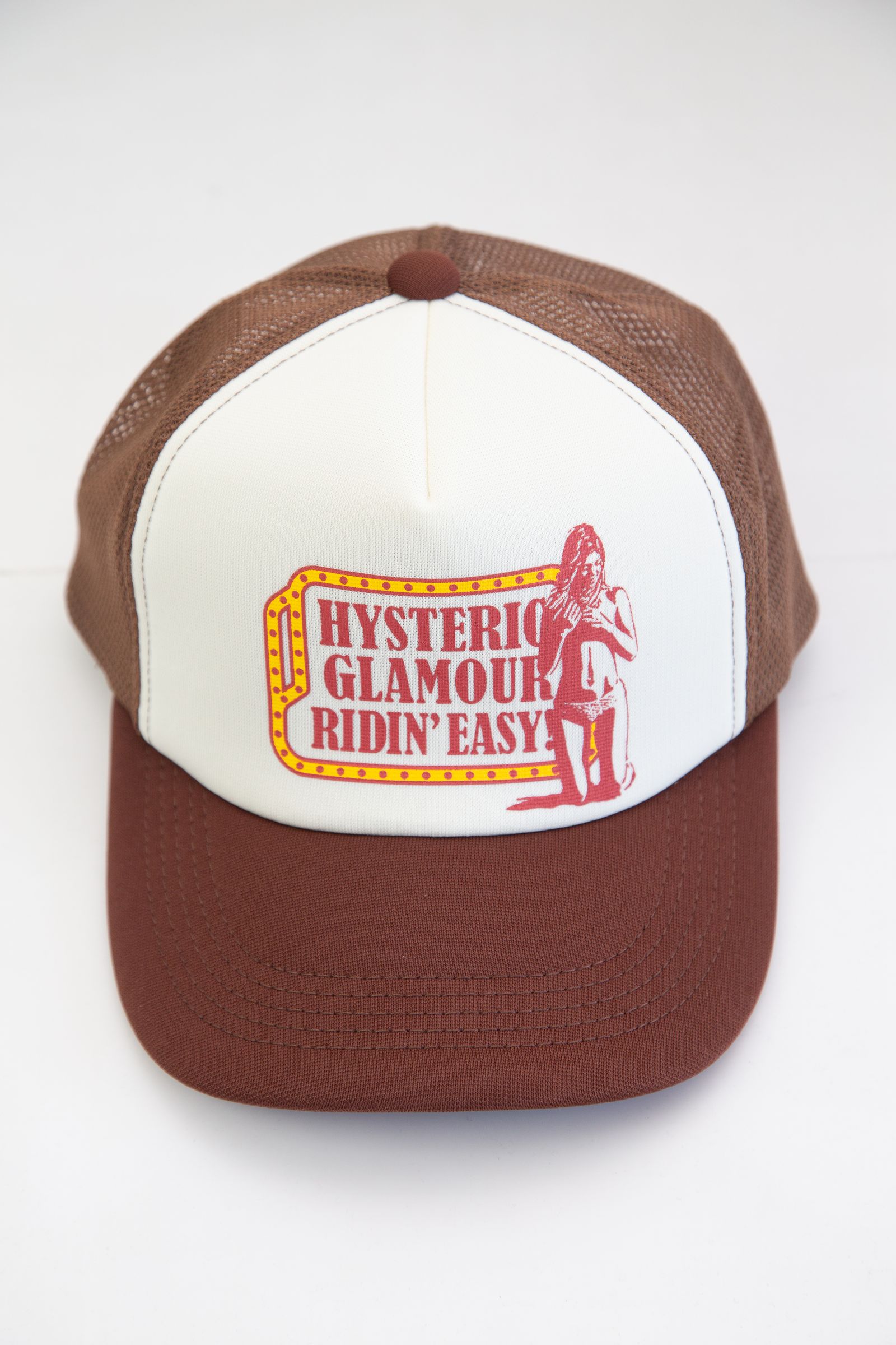 HYSTERIC GLAMOUR Ridin' Easy キャップ RIDIN'EASY メッシュキャップ|HYSTERIC GLAMOUR MEN | HYSTERIC
